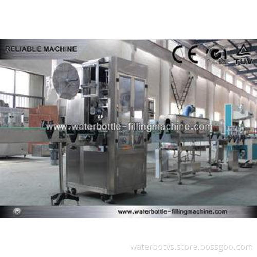Water Bottle Labeling Machine Automatic Sleeve / Shrink Lab